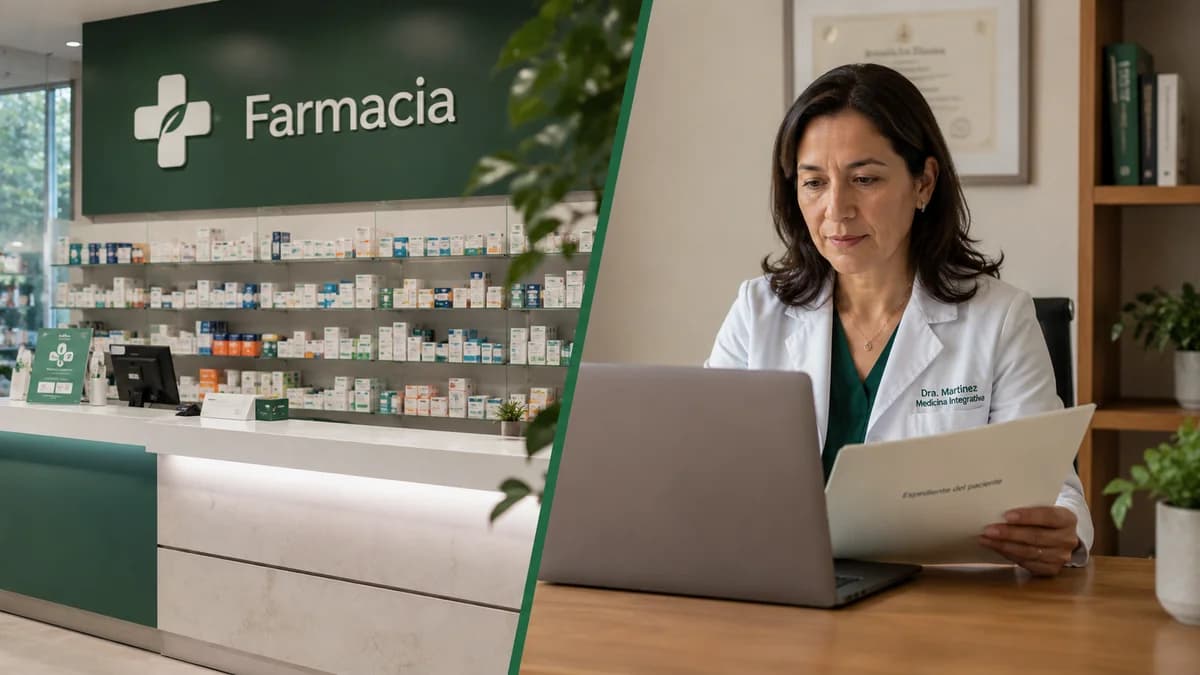 Doctora explicando plan de tratamiento personalizado a paciente durante programa médico metabólico